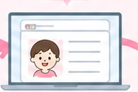 つむぎあいの画面が表示されたノートパソコン